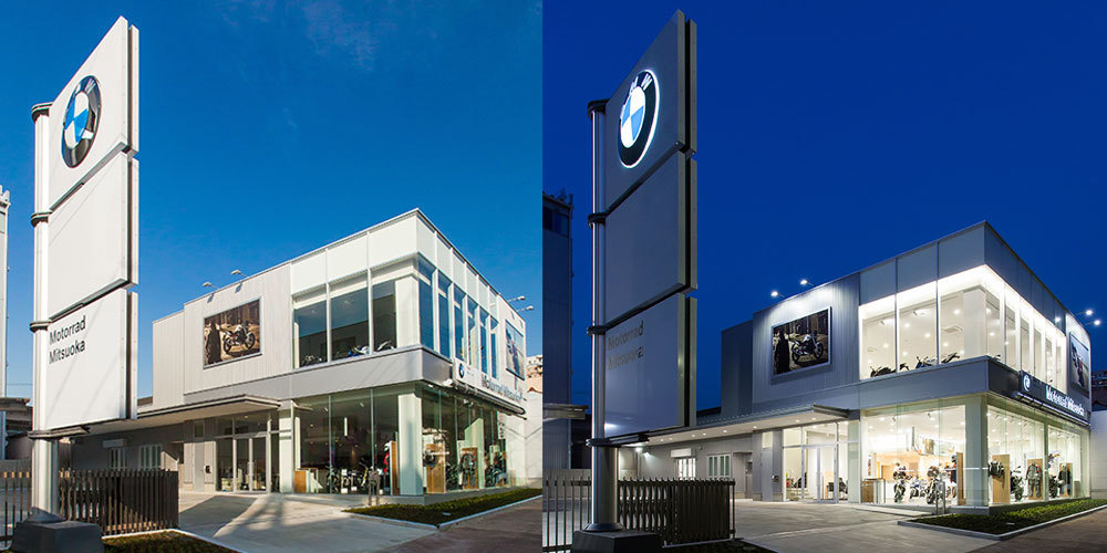 商業施設:BMWモトラッド光岡名古屋